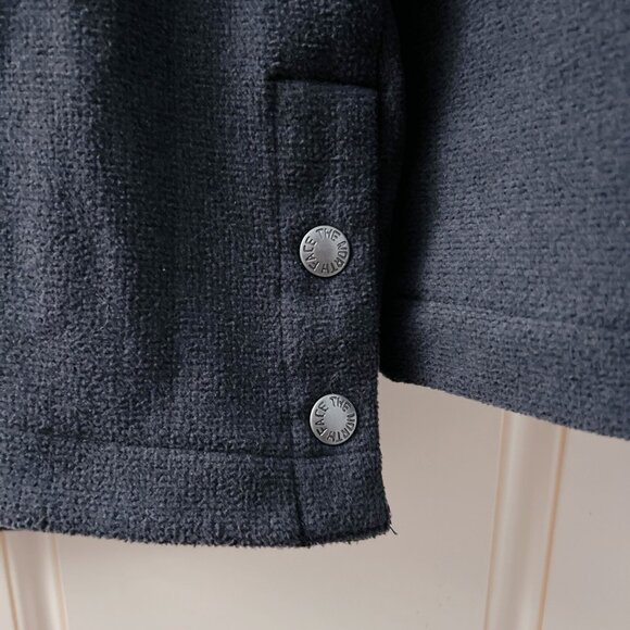 The North Face Women's Knit Stitch Fleece Pullover Top Charcoal Black Size M - Picture 5 of 9